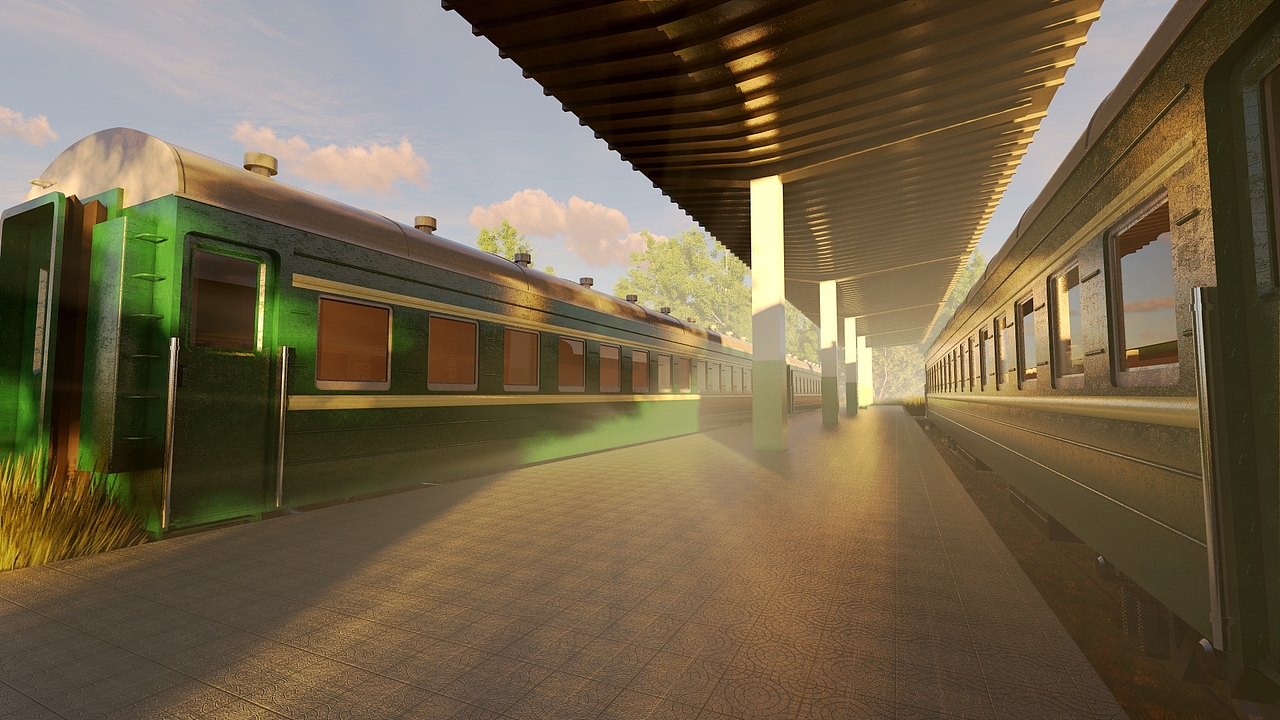 列车主题烧烤公园（图ZMjExMTA2NDM2） - 动画/影视 - 站酷设计师希拉格之光原创素材 - 站酷ZCOOL