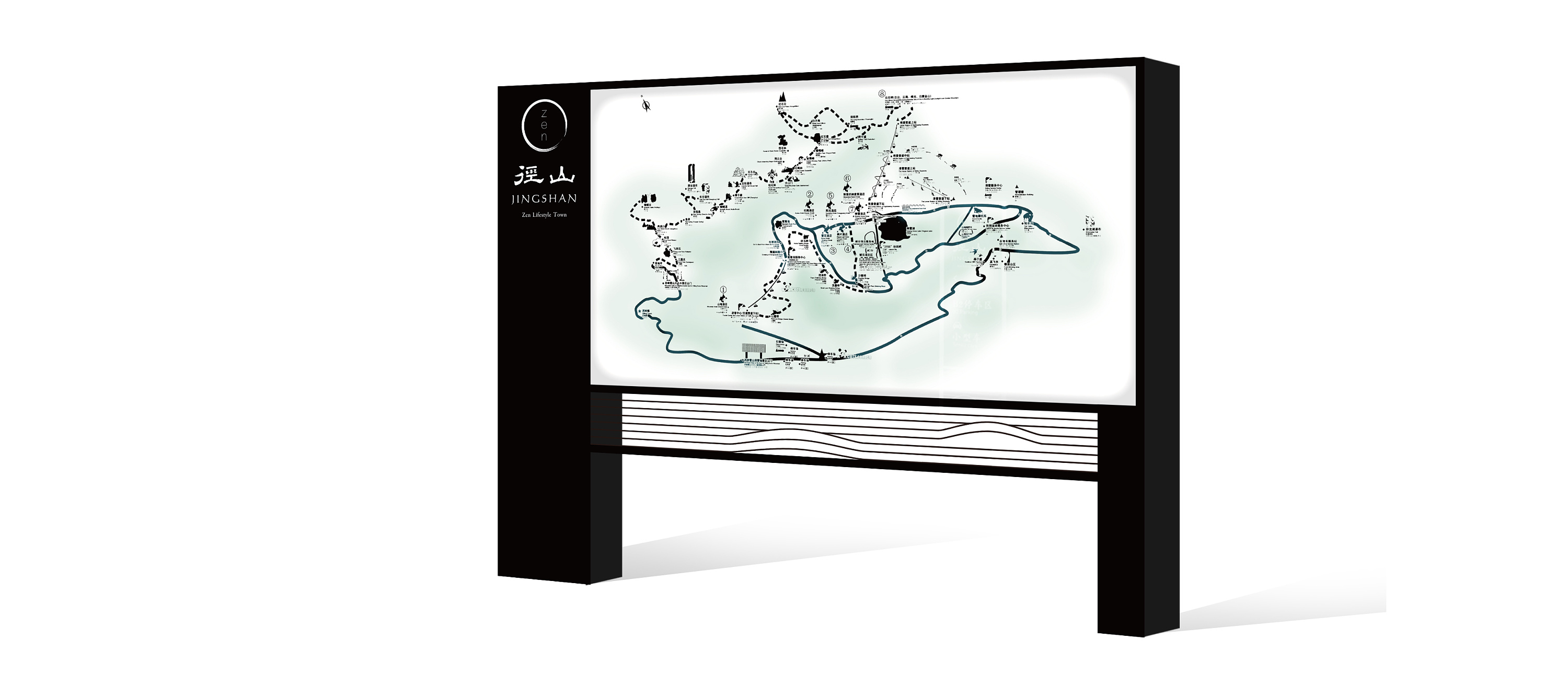 大径山景区导视系统