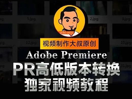 原创PR版本转换教程, 低版本可以打开高版本啦!
