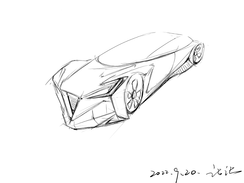 近期手绘稿（图ZMzE3Mjk1MzI4） - 交通工具 - 站酷设计师小鱼尾巴喵原创素材 - 站酷ZCOOL