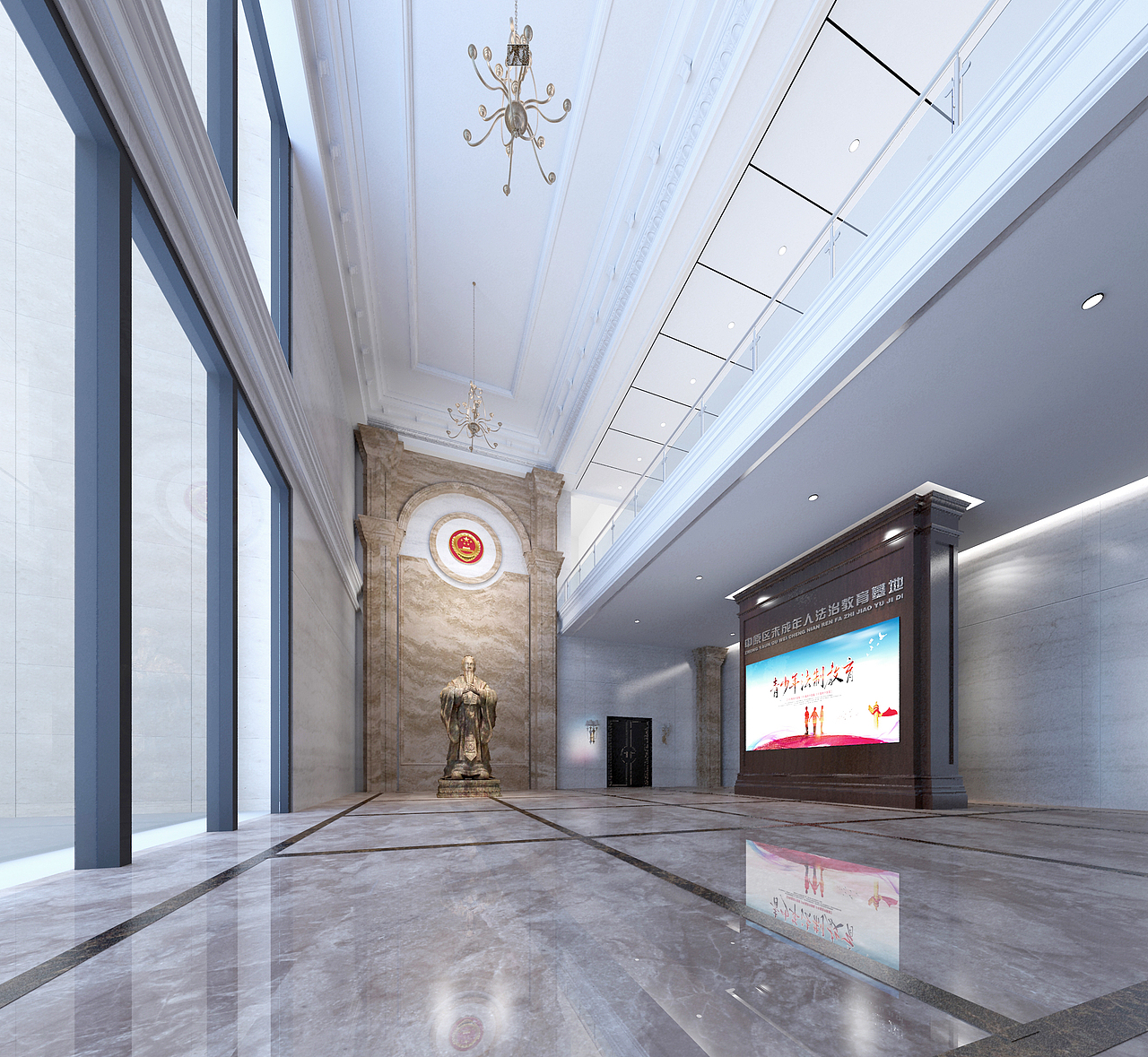 18年  法治展馆序厅  