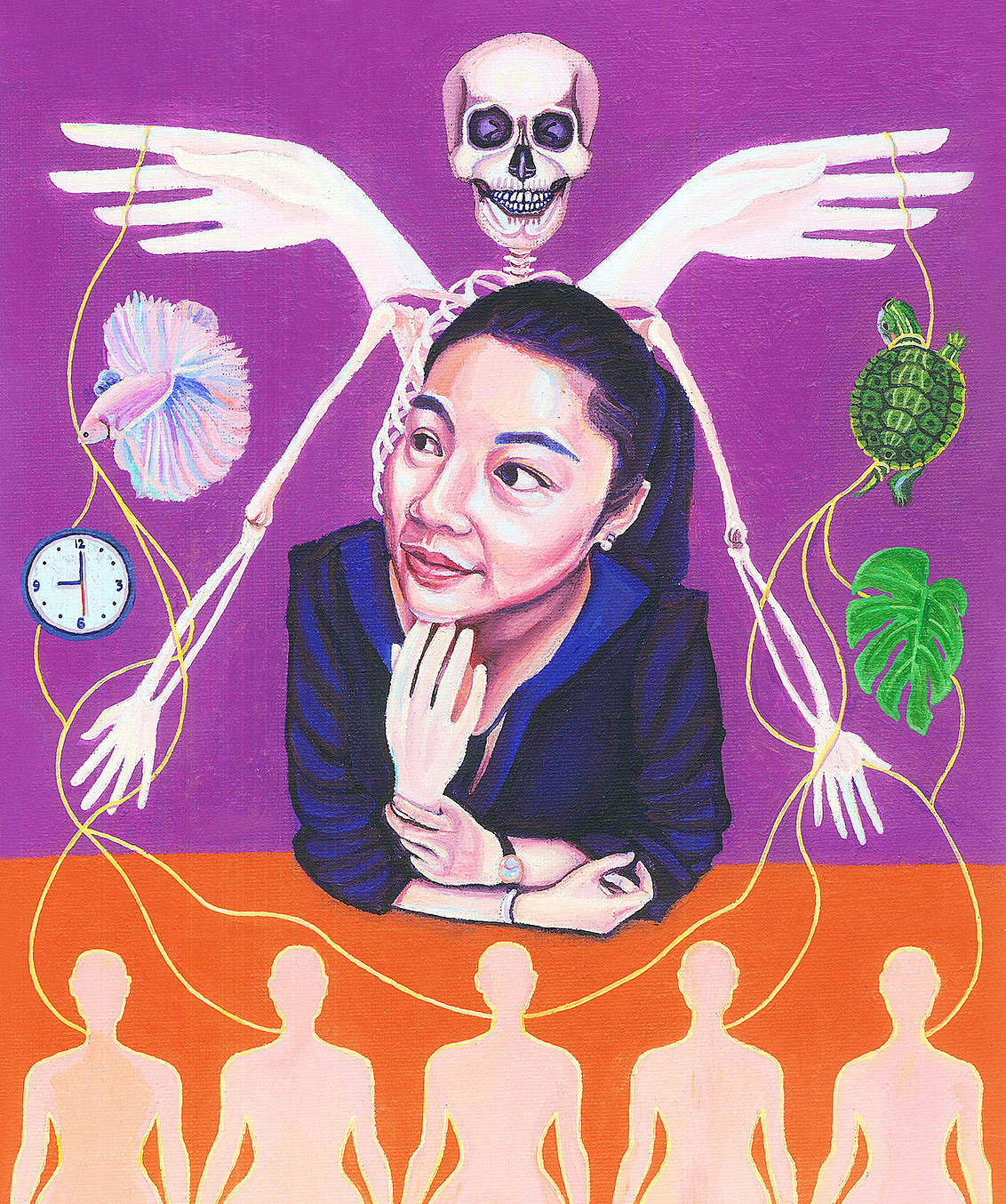 人物肖像系列插画（图ZMzI4MTI5NzYw） - 绘画 - 站酷设计师画画的JULY原创素材 - 站酷ZCOOL