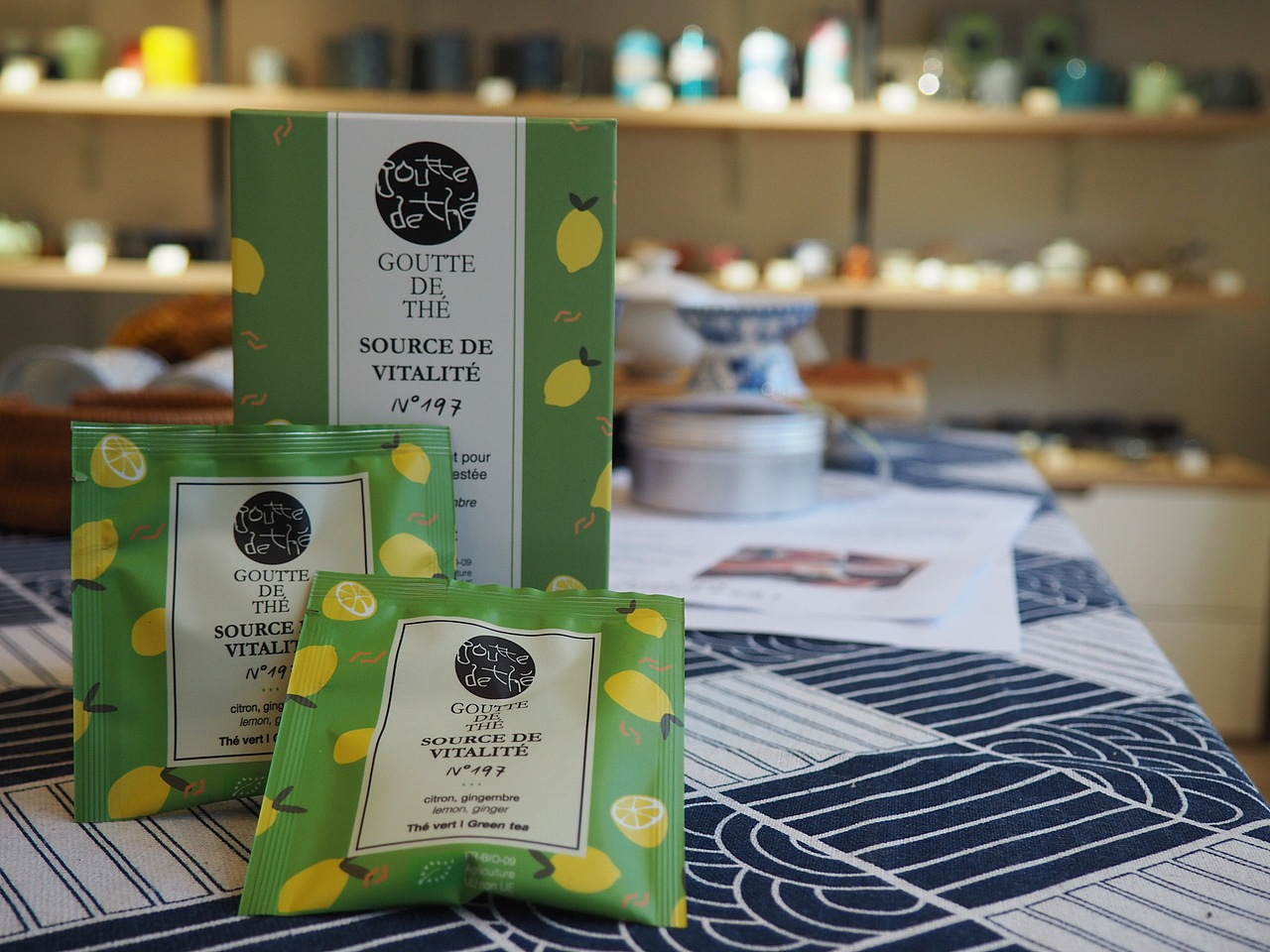 巴黎小众茶goutthedethé茶包茶盒包装设计