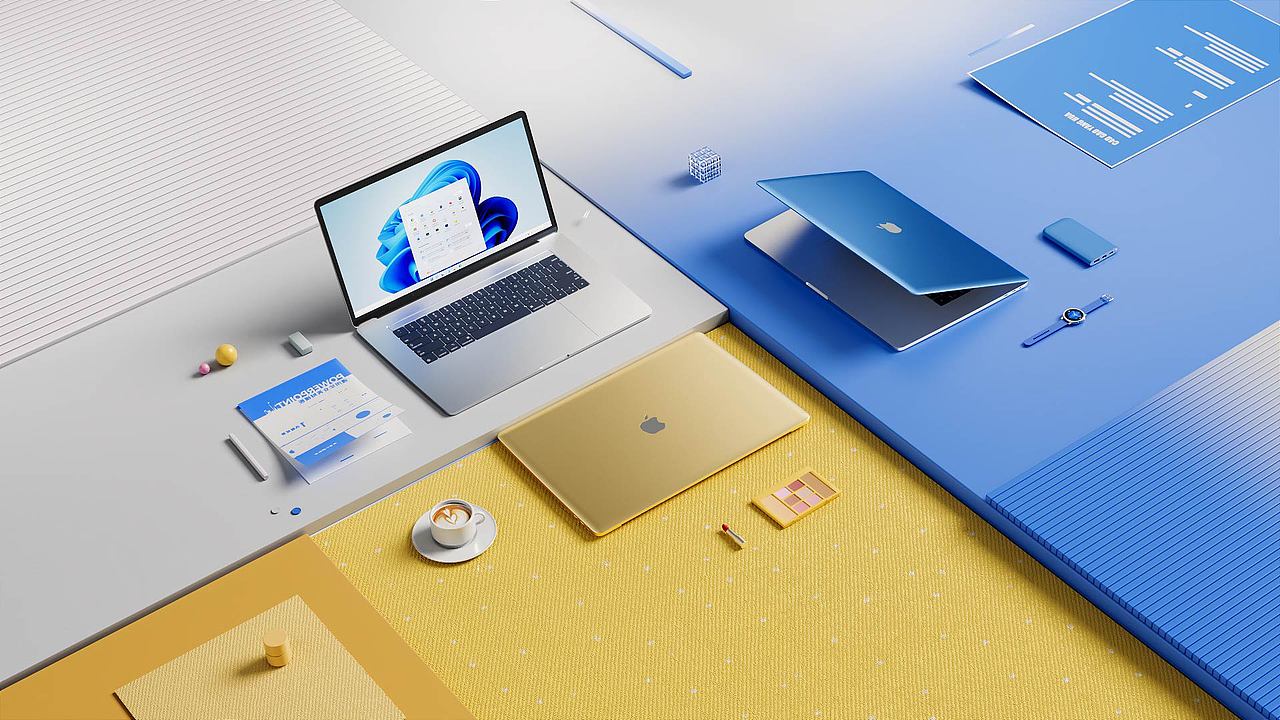 便携笔记本电脑临摹