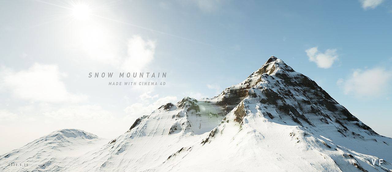 c4d三维场景渲染