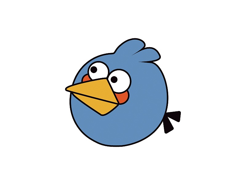 使用钢笔练习临摹小鸟