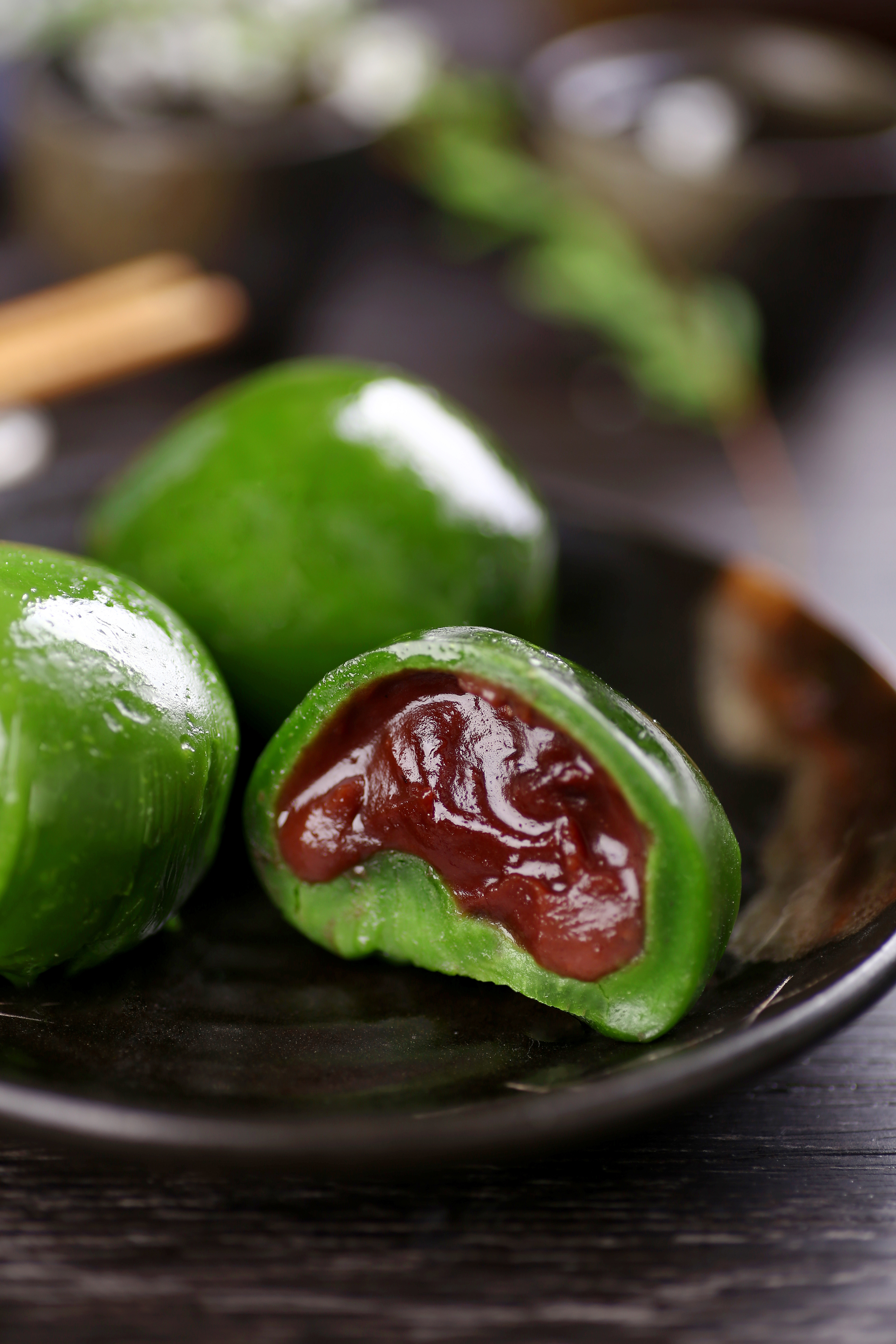 给杏花楼拍摄的网红青团等一系列产品 美食摄影