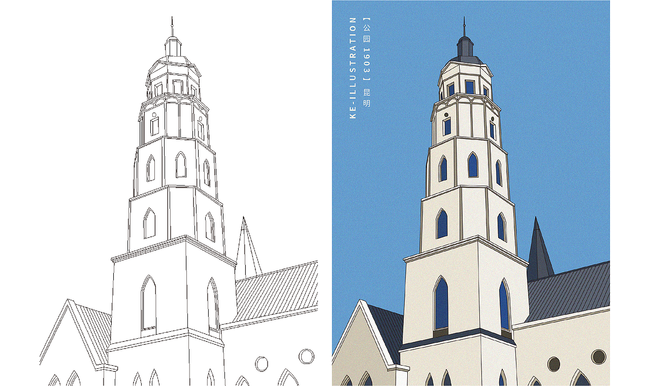 《云南》（图ZMjkxMDQyMTky） - 创作习作 - 站酷设计师柯某人Mook原创素材 - 站酷ZCOOL