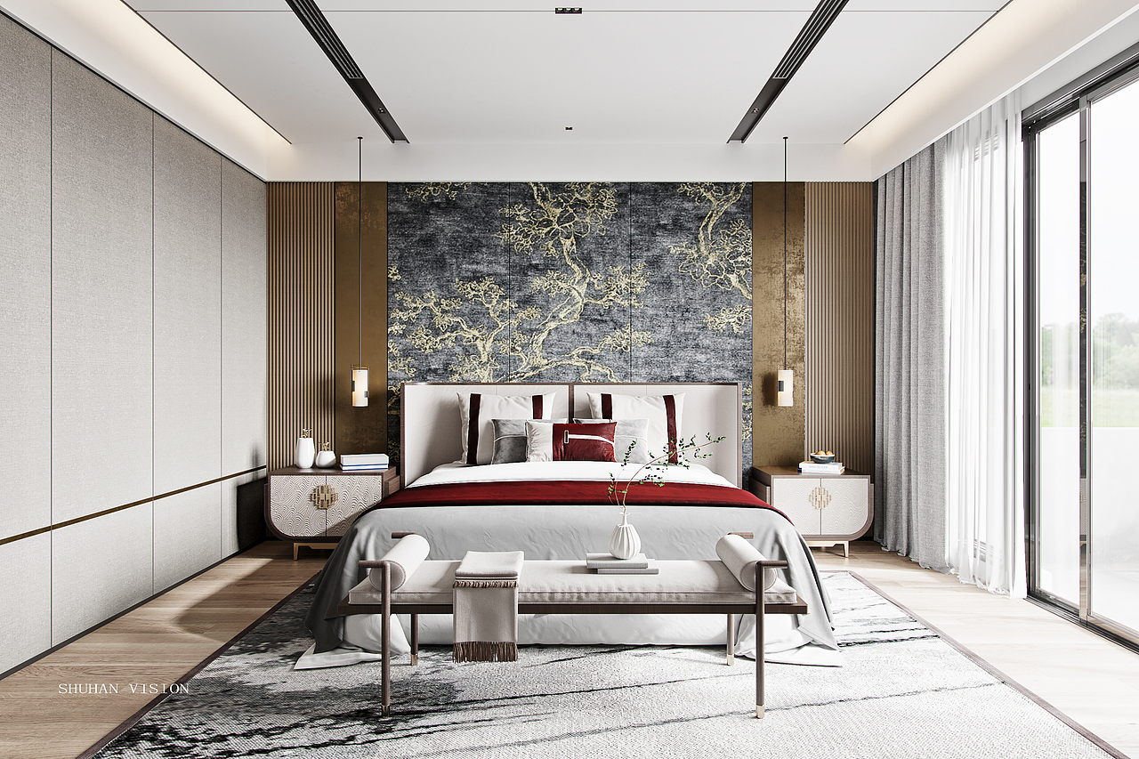 一套新中式别墅