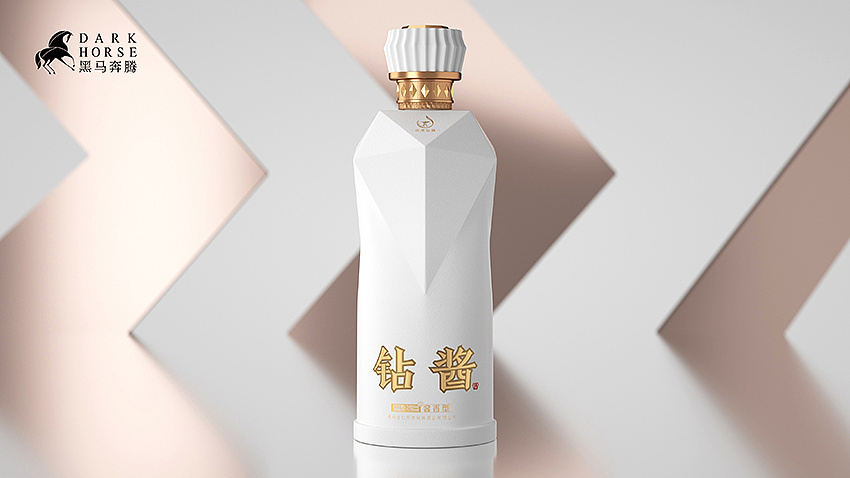 现代风格酱香白酒包装设计-黑马奔腾设计
