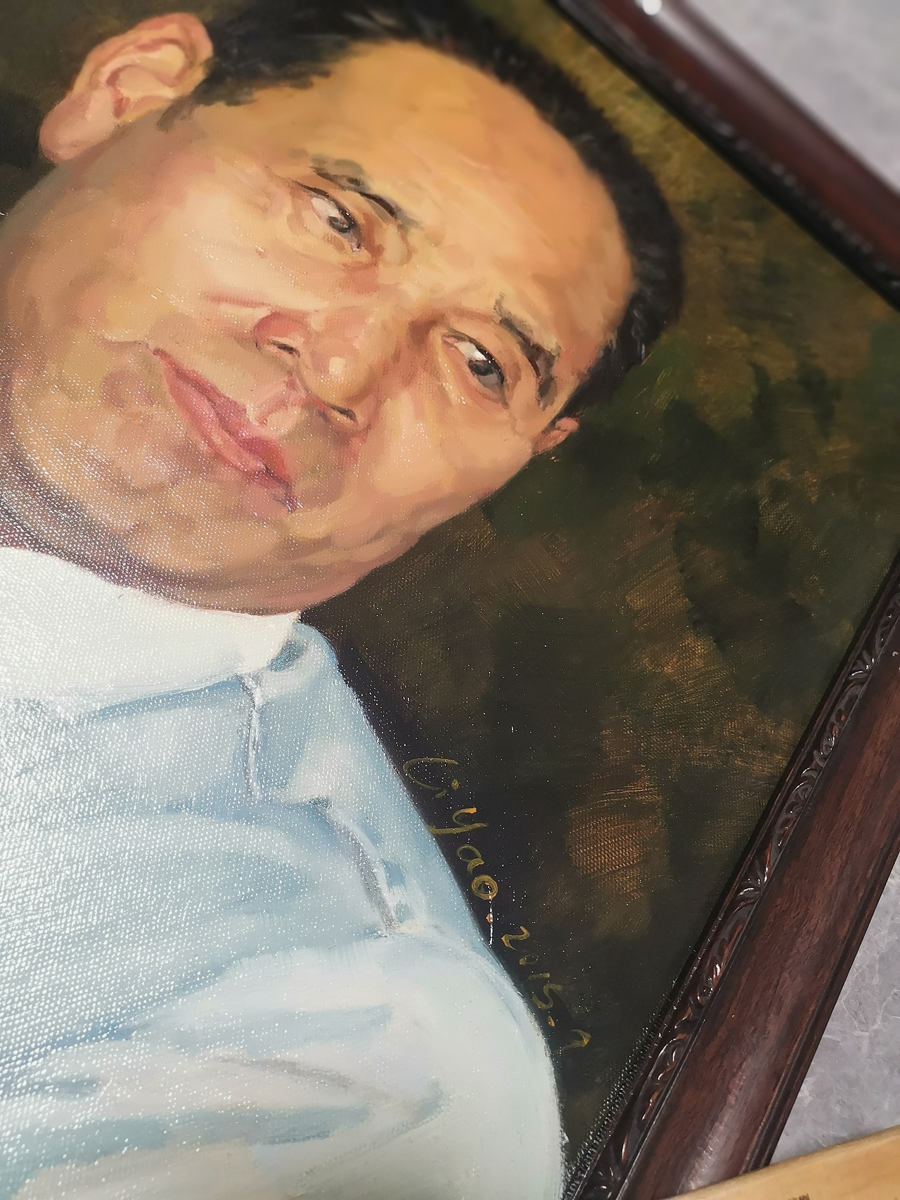 为爷爷画个油画肖像（图ZMjM2OTkyMTc2） - 绘画 - 站酷设计师Z84342723原创素材 - 站酷ZCOOL