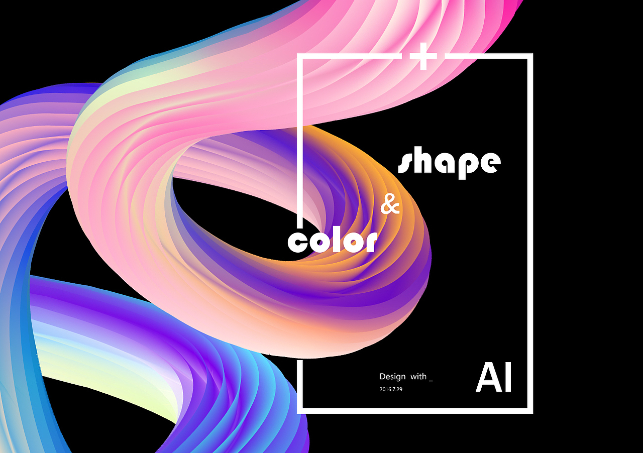 Shape & Color（图ZNTUwNzgwMTI=） - 绘画 - 站酷设计师SCUTRun原创素材 - 站酷ZCOOL