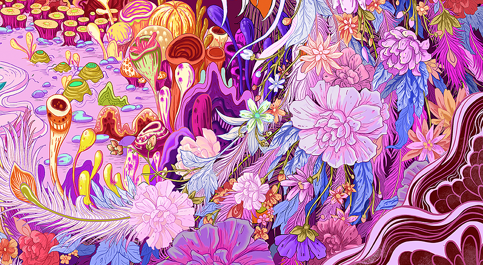 孔雀仙（图ZMTE1NTk5ODQ4） - 创作习作 - 站酷设计师健美糖原创素材 - 站酷ZCOOL