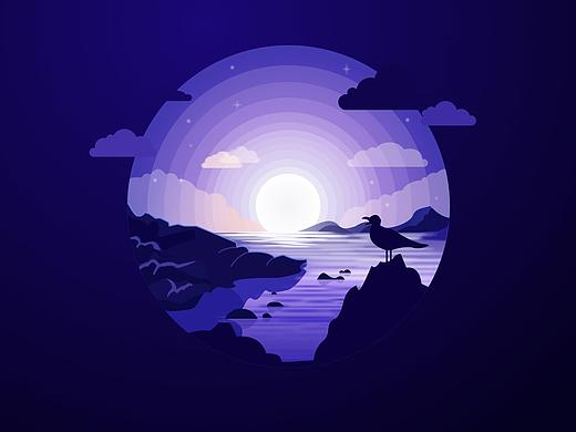 场景插画