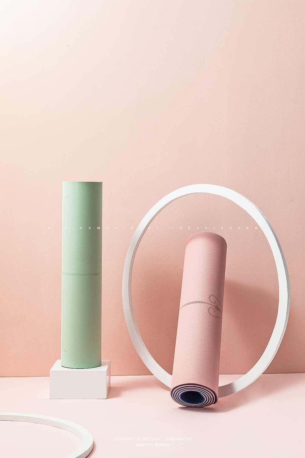 瑜伽垫摄影 运动器材户外产品静物拍摄电商产品摄影