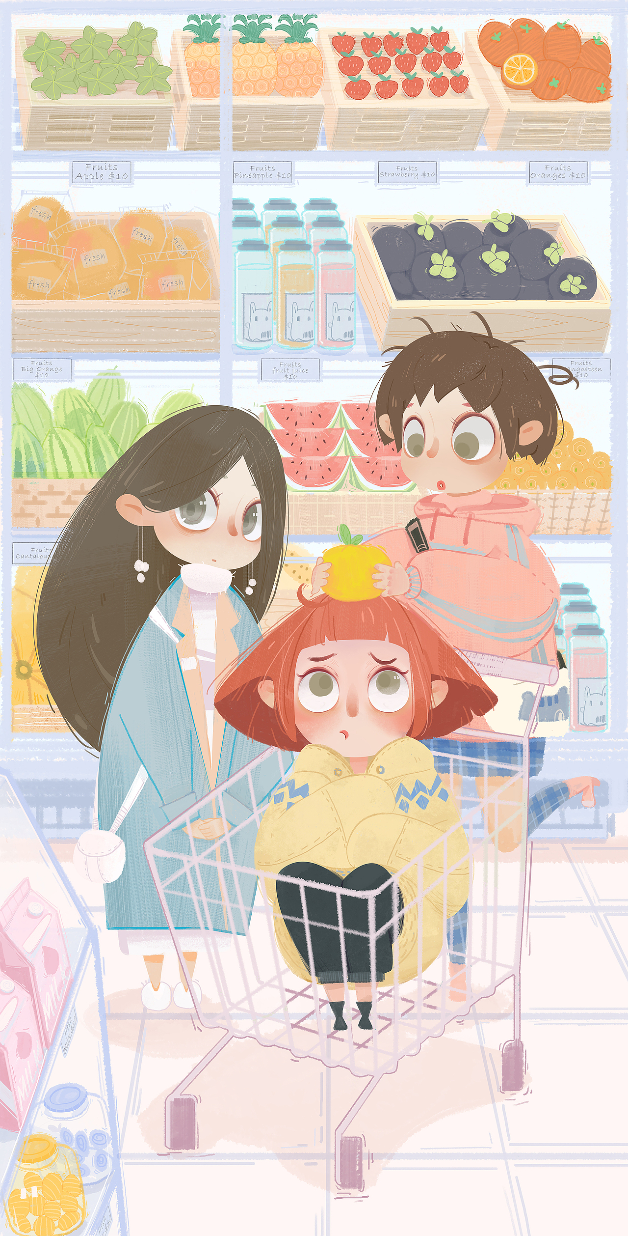 爱旅游的小姑娘