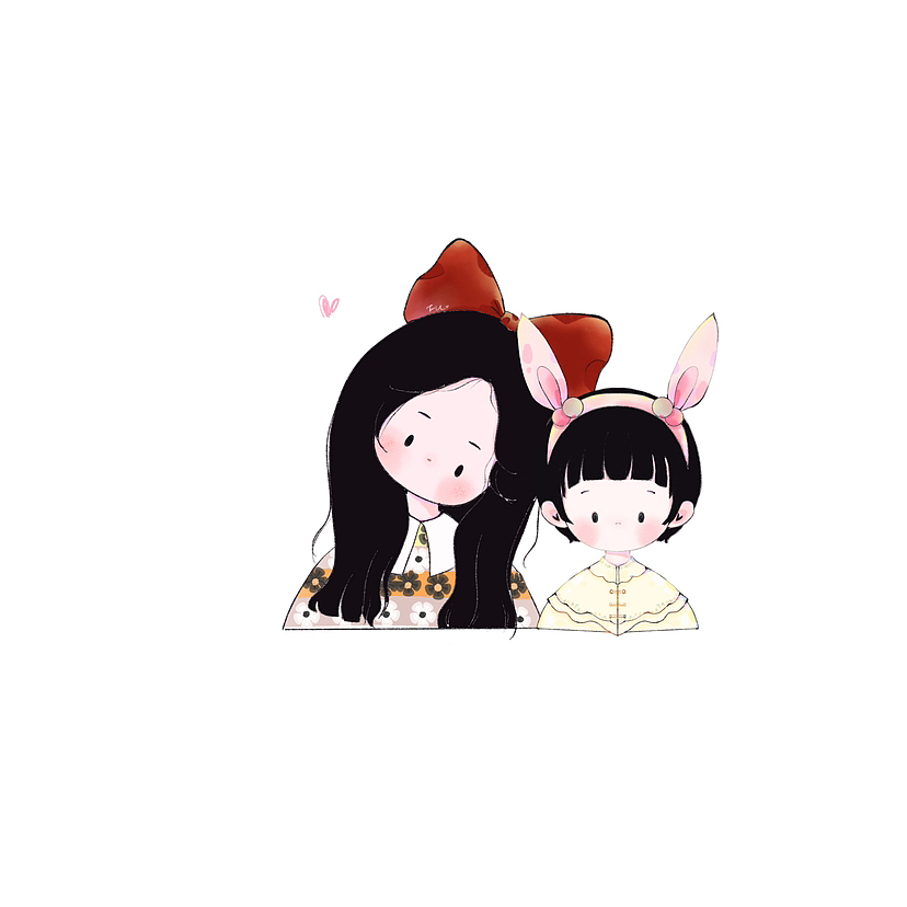 可爱头像（图ZMzYwNjE0NTA4） - 儿童插画 - 站酷设计师小Fu号原创素材 - 站酷ZCOOL