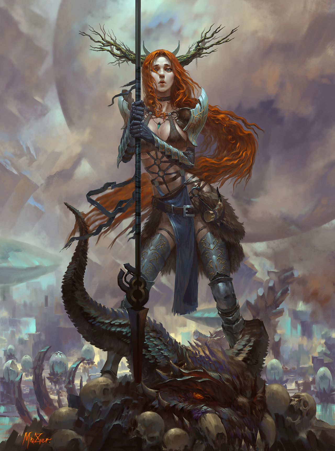 丛林猎魔人|插画|商业插画|暮色mozer - 原创作品 - 站酷 (zcool)