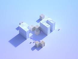 C4D-方形构成练习