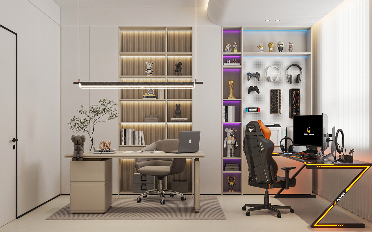 沈阳佳和新城280平奶油风别墅样板间