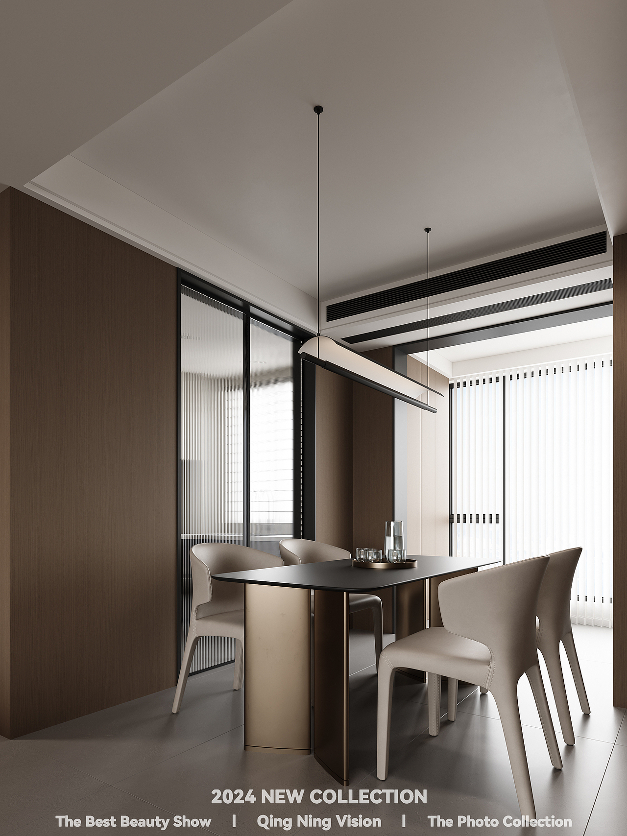 最近渲染丨意式客餐厅