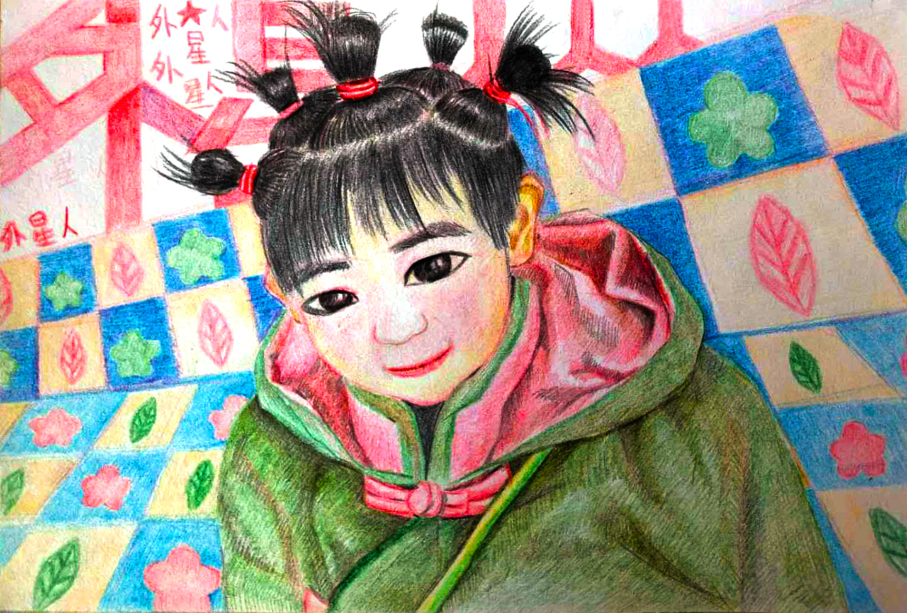 她們小時候（圖ZMjEwMDg2MjQ0） - 兒童插畫 - 站酷設(shè)計(jì)師黑狗阿凡達(dá)原創(chuàng)素材 - 站酷ZCOOL