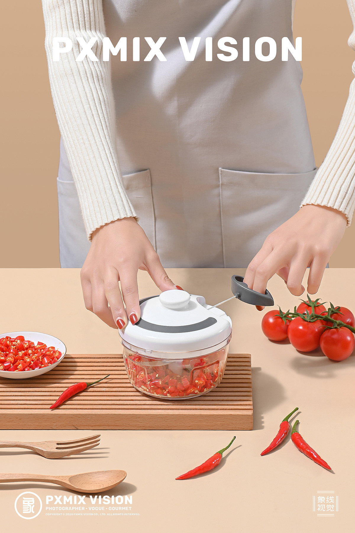九阳 x 光影集 PXMIX 丨 捣蒜器（图ZMjMyNzA2NDg0） - 产品摄影 - 站酷设计师光影集原创素材 - 站酷ZCOOL