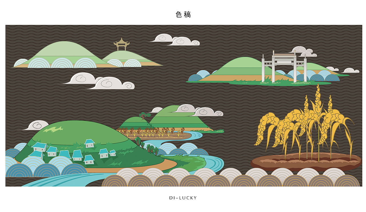 Rich Millet包装插画