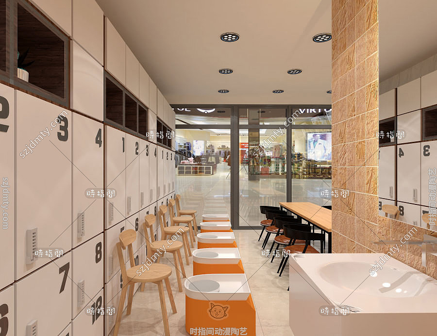陶艺彩泥,陶艺店装修,开陶艺店,陶艺DIY作品