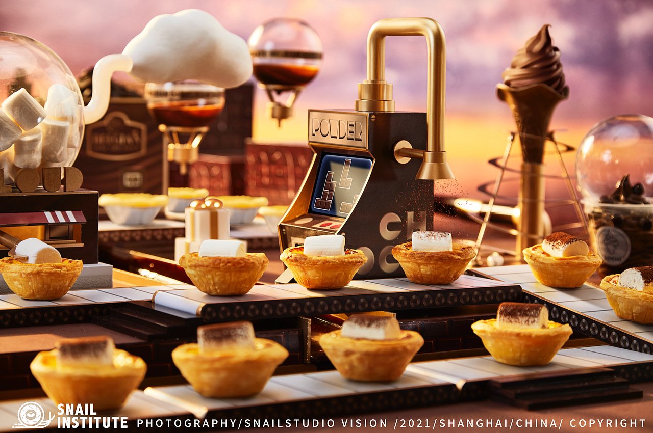 蛋挞工厂拍摄 | KFC​ X 蜗牛工作室SnailStudio（图ZMjQ0ODA1MTg0） - 产品摄影 - 站酷设计师SnailStudio原创素材 - 站酷ZCOOL