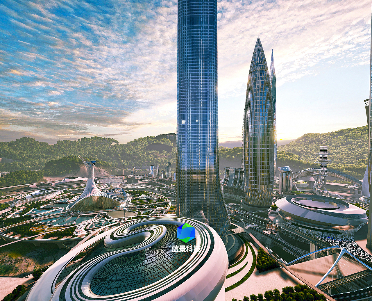 深圳平行世界 元宇宙 数字孪生 大数据可视化 vr