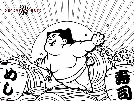SENHUI品牌插画