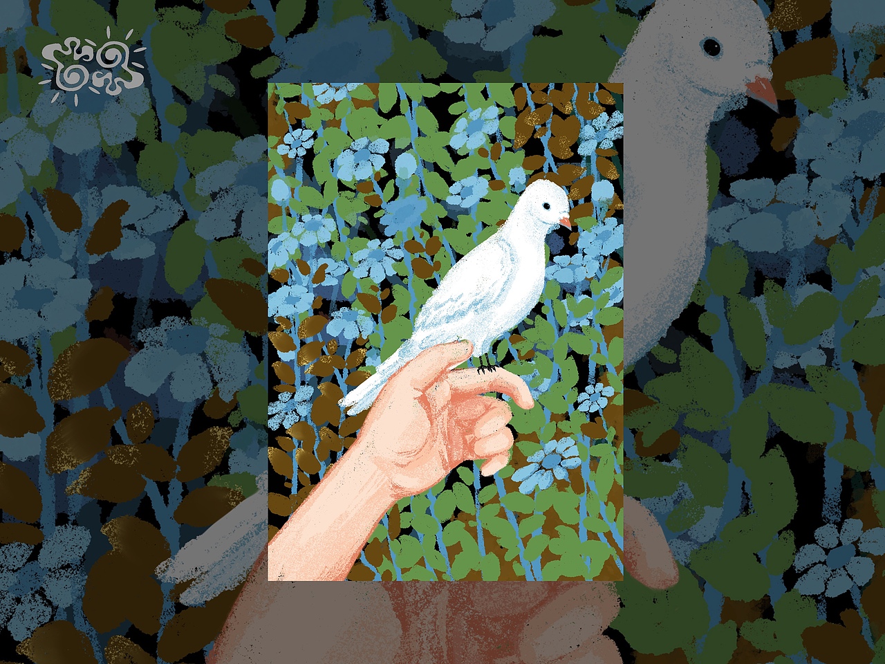系列插画-《同·手·同·脚》（图ZMjMwNDA1ODU2） - 创作习作 - 站酷设计师棠朝原创素材 - 站酷ZCOOL