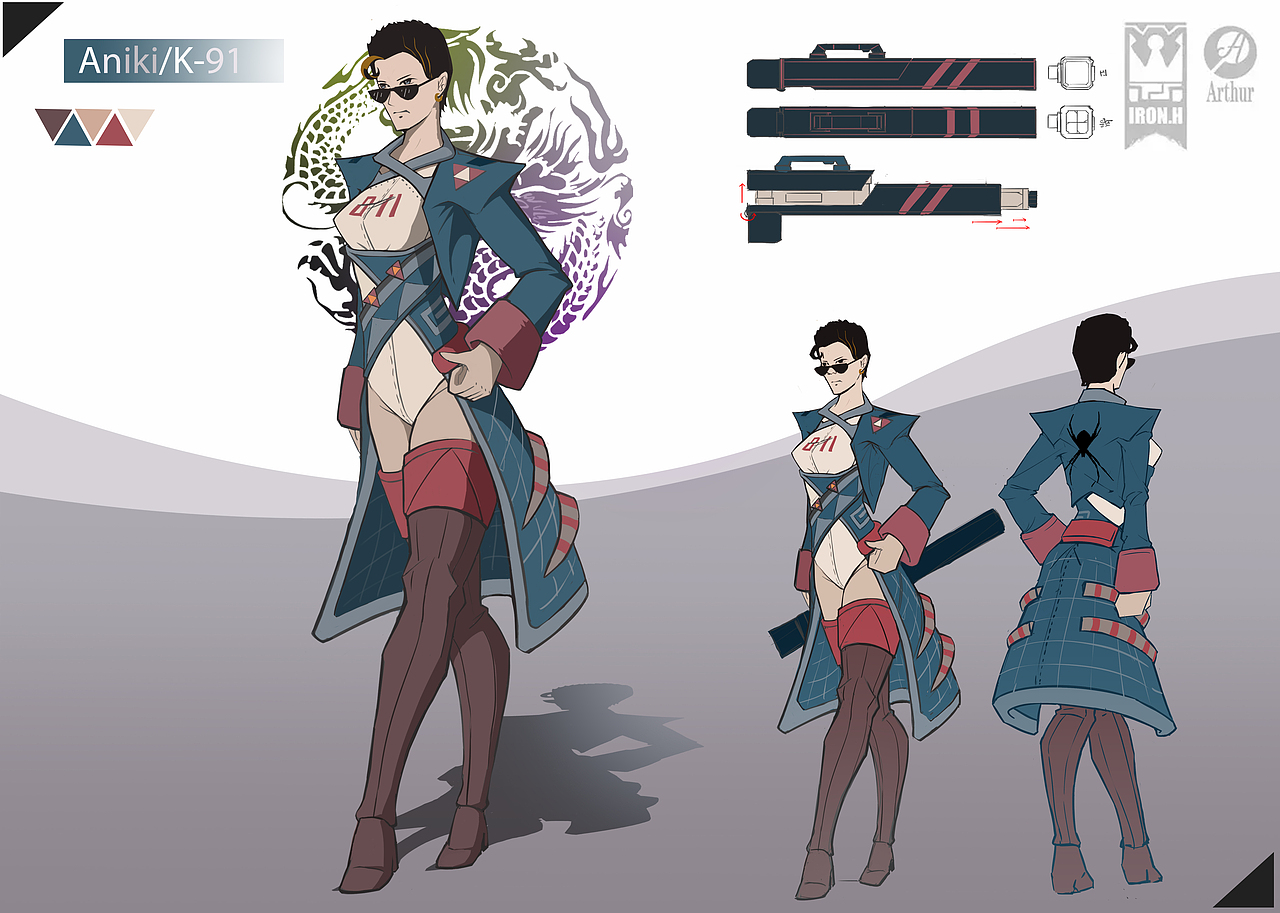 角色概念设计（图ZMjU2MjYxMjcy） - 概念设定 - 站酷设计师歪比大带鱼原创素材 - 站酷ZCOOL