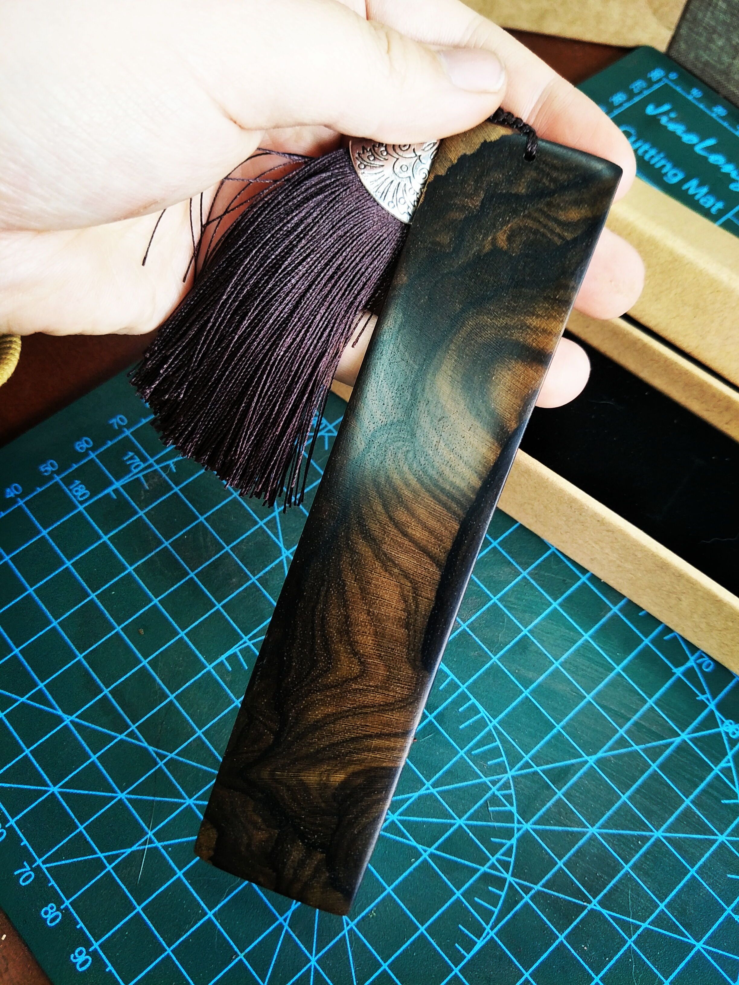 黑柿木书签|手工艺|其他手工艺|小透明1046169490 - 原创作品 - 站酷