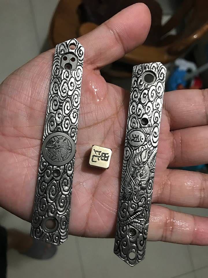 刀柄雕刻设计
