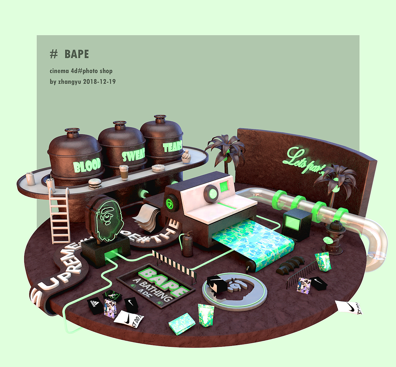 C4D作品（图ZMTcyMTYyNzMy） - 场景 - 站酷设计师张禹biubiubiubiu原创素材 - 站酷ZCOOL