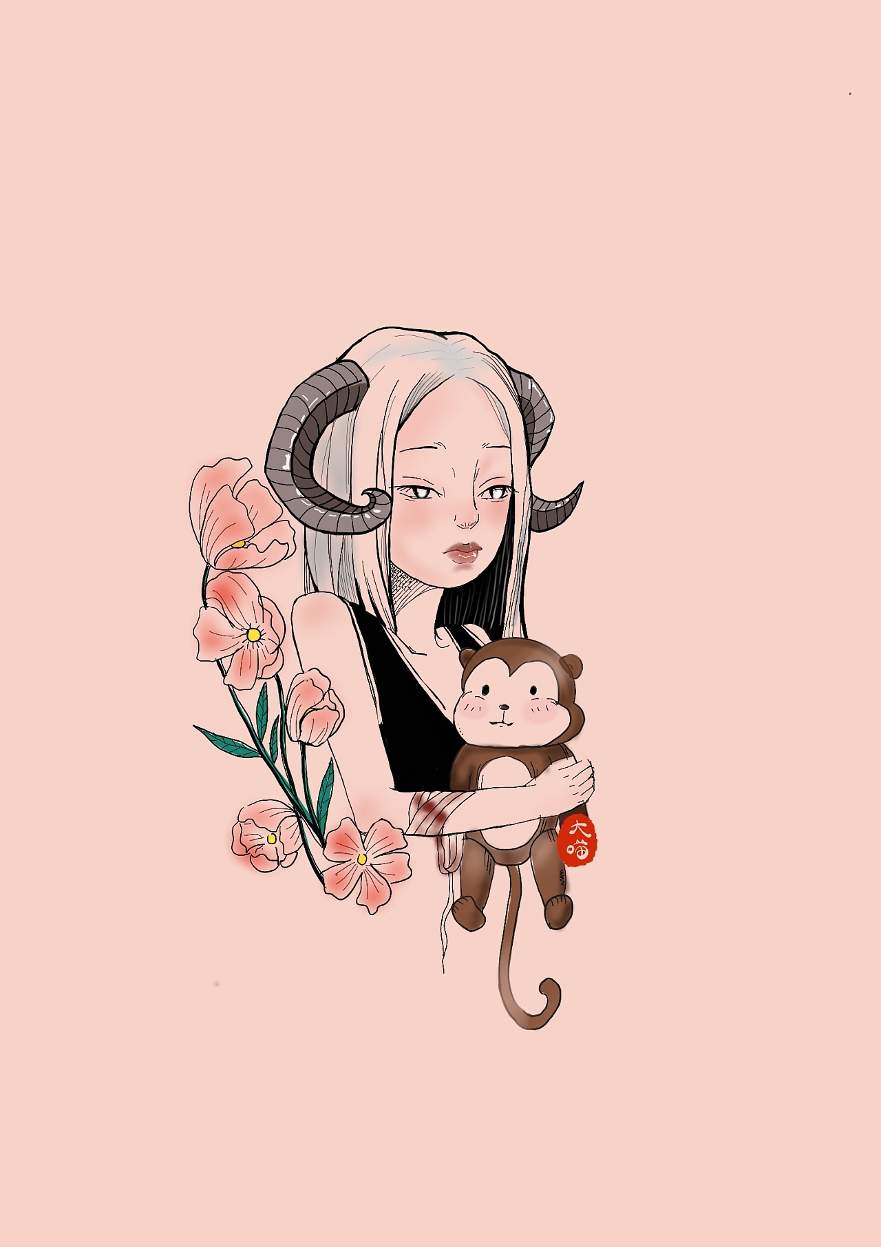 星座拟人|插画|创作习作|8萝卜 - 原创作品 - 站酷 (zcool)