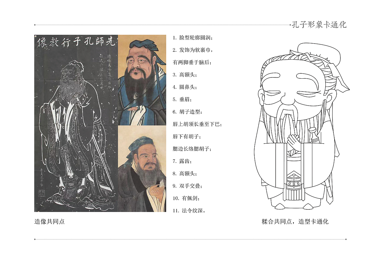 孔子卡通IP形象设计（图ZMjUzMjY3MjU2） - IP形象 - 站酷设计师阿舍\予原创素材 - 站酷ZCOOL