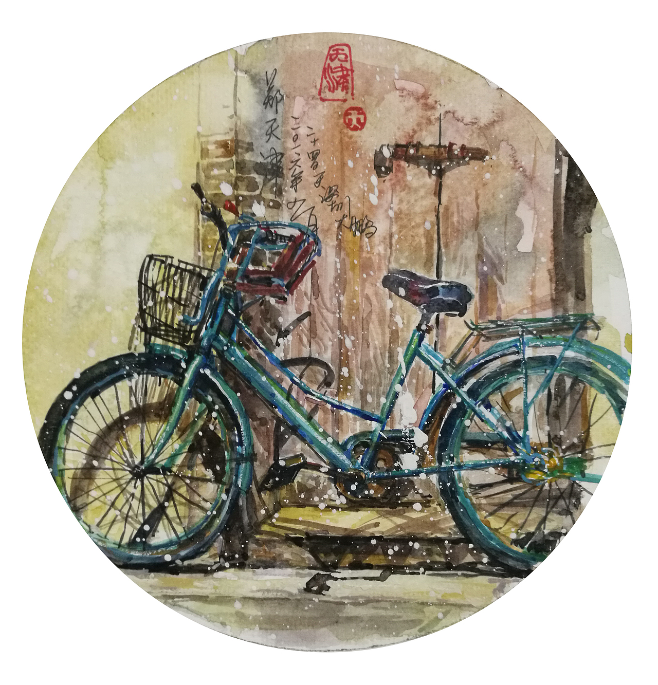 深圳大鹏古城写生（图ZNzE2ODA4ODQ=） - 绘画 - 站酷设计师ztj0530原创素材 - 站酷ZCOOL