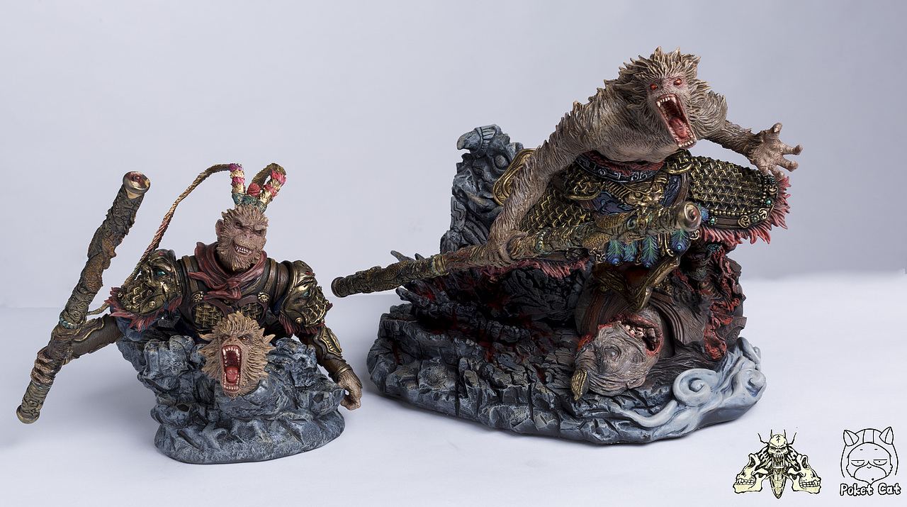 猫小兜动漫 X 高彦哲原型师 《西游系列》妖猴降世（图ZMTMzNzc2MzM2） - 手办/模玩 - 站酷设计师猫小兜动漫影视原创素材 - 站酷ZCOOL