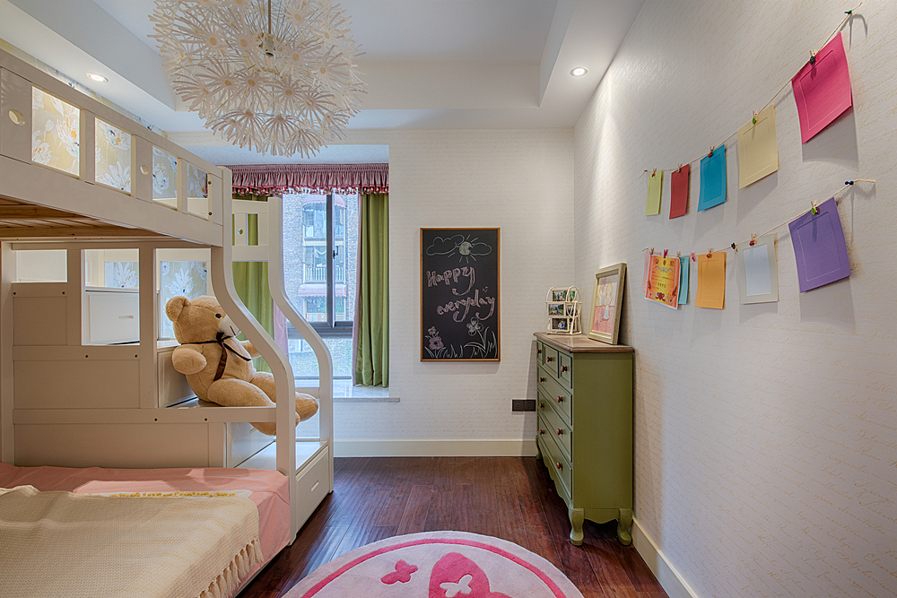 现代混搭风格儿童房装修设计