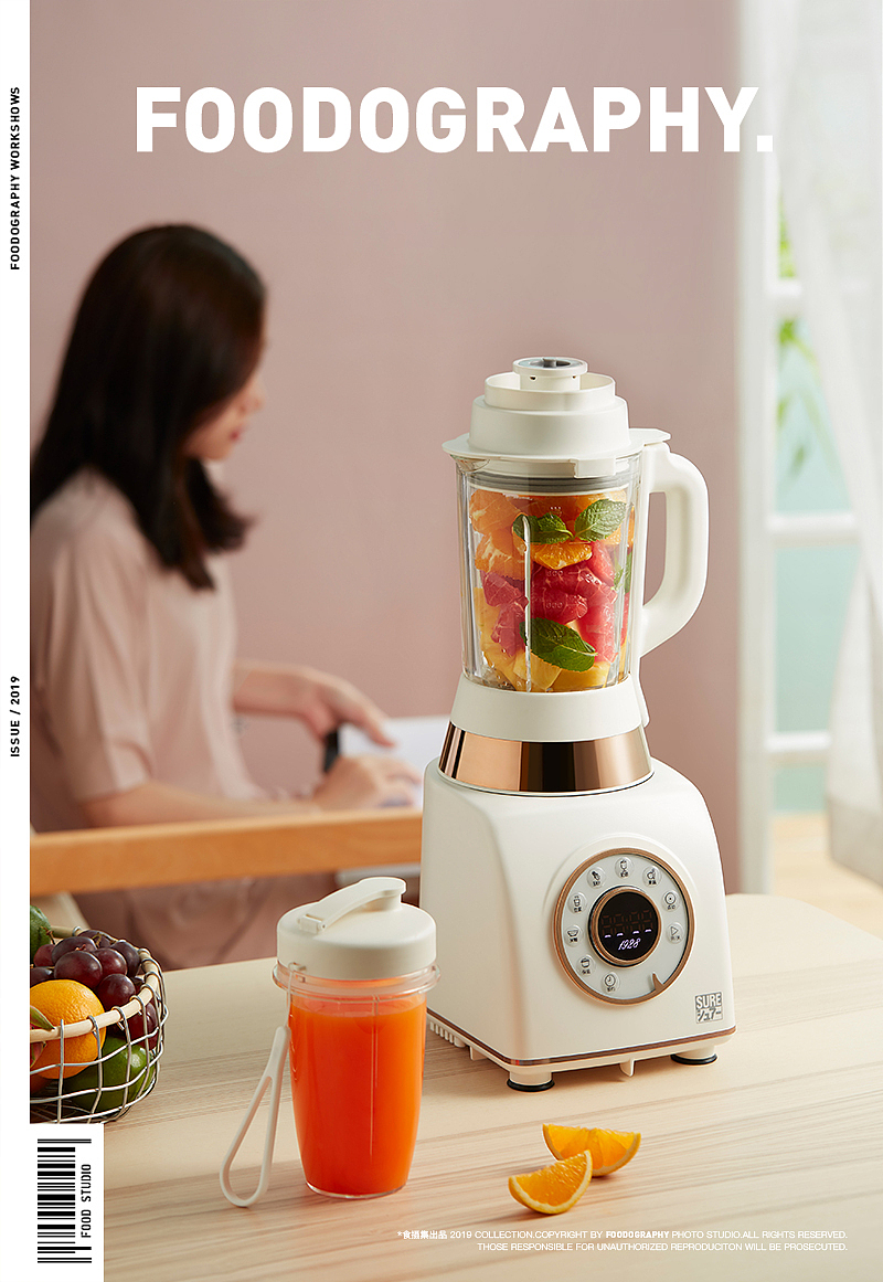 小家电摄影 | SURE石崎秀儿破壁机 ✖ foodography(图ZMTYzNDA1OTg4) - 产品摄影 - 站酷设计师Foodography原创素材 - 站酷ZCOOL