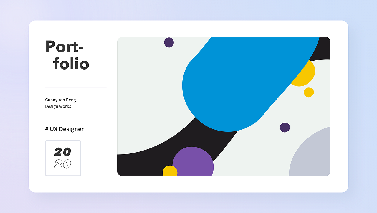 UX Portfolio 2020（图ZMjQ0NTgzNjky） - 交互/UE - 站酷设计师ppguany原创素材 - 站酷ZCOOL