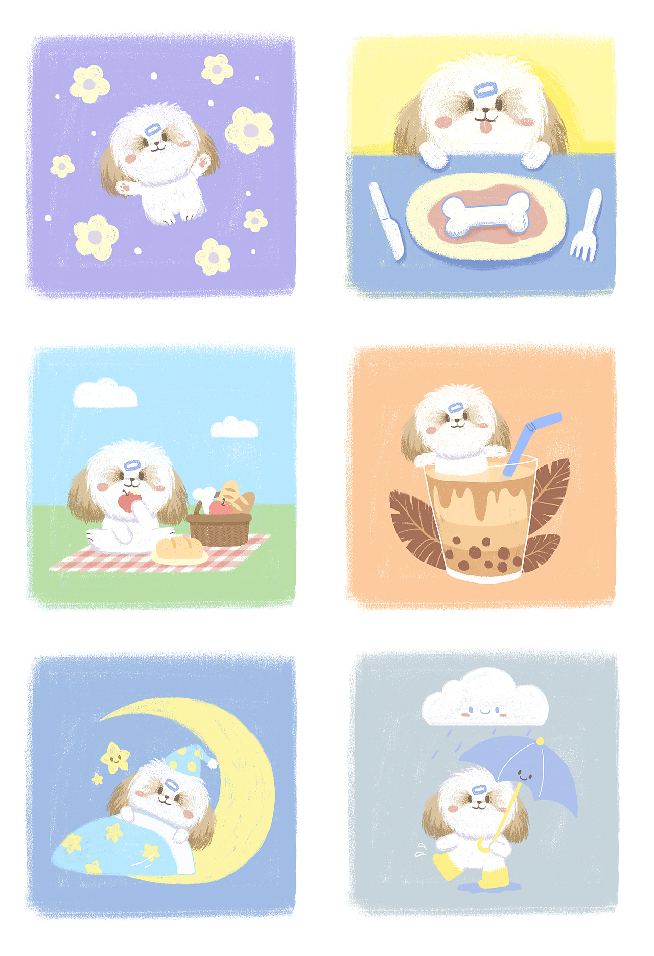 给同事们画的画们（图ZMjg4NDg0Mjg4） - 创作习作 - 站酷设计师张白眼儿原创素材 - 站酷ZCOOL