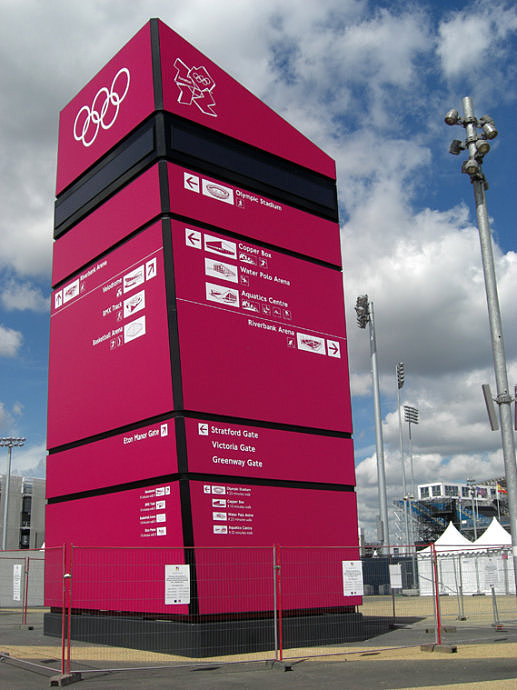 体育场馆的标识导视系统