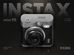 写实图标|富士拍立得