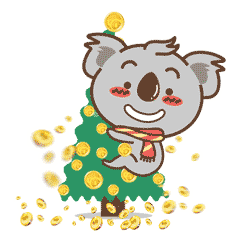考拉小休新年版表情包（图ZNjkxNTkyNzI=） - 图案 - 站酷设计师小盘啊原创素材 - 站酷ZCOOL