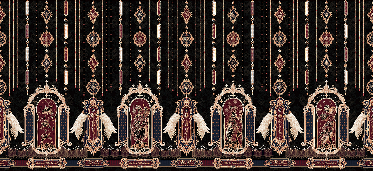 魔法卡片-爱丽丝梦游仙境红白皇后（Lolita）