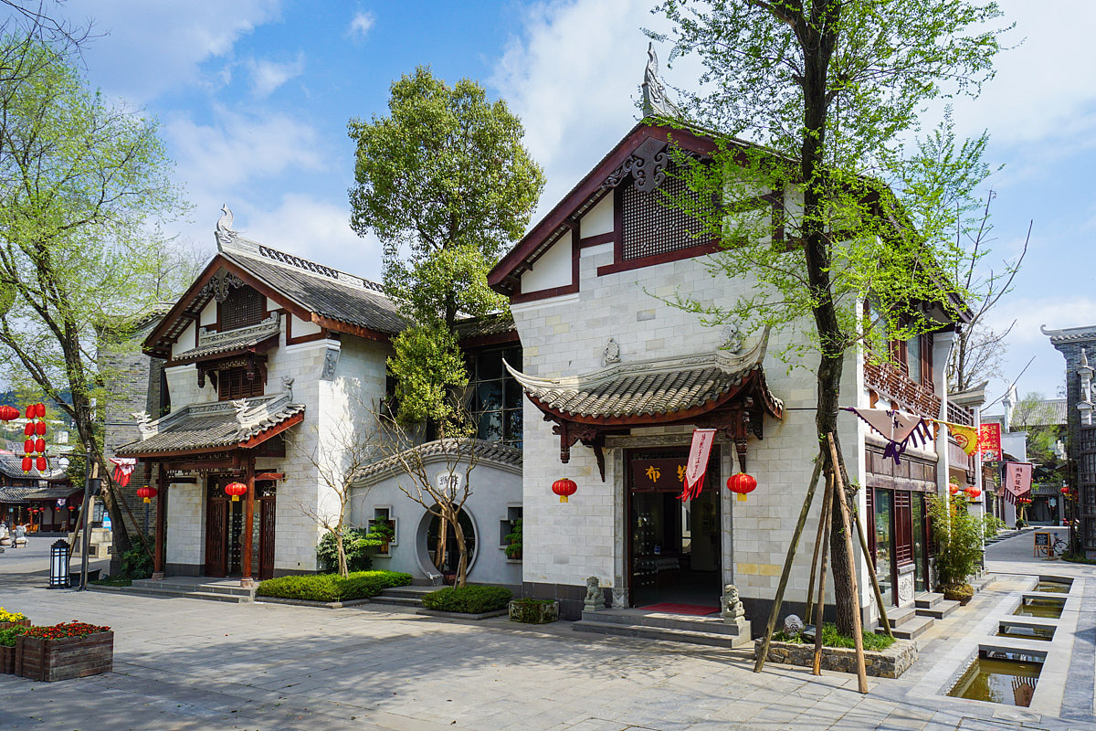 成都洛带镇老街+仿生土楼